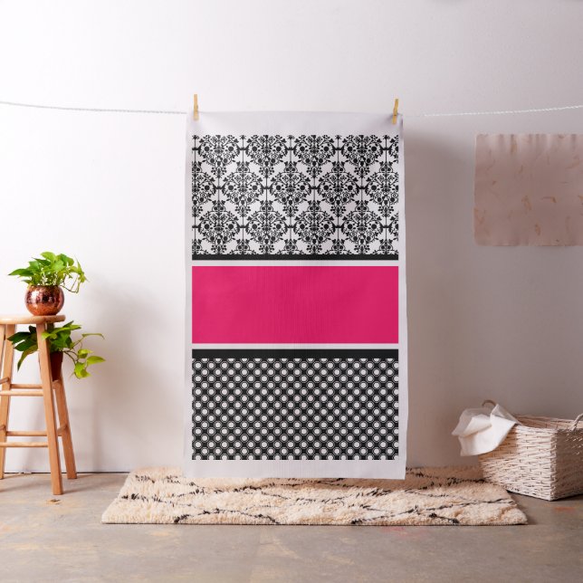 tecido do amortecedor rosa quente (In Situ)