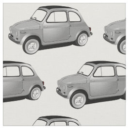Tecido do carro do clássico de Fiat 500
