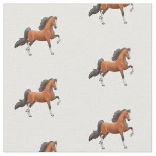 Tecido do cavalo de Saddlebred do americano da