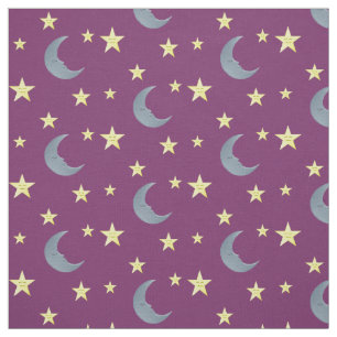 Tecido do céu do sono - roxo