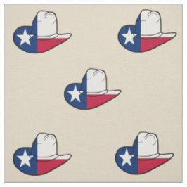 Tecido do chapéu de vaqueiro da bandeira de Texas