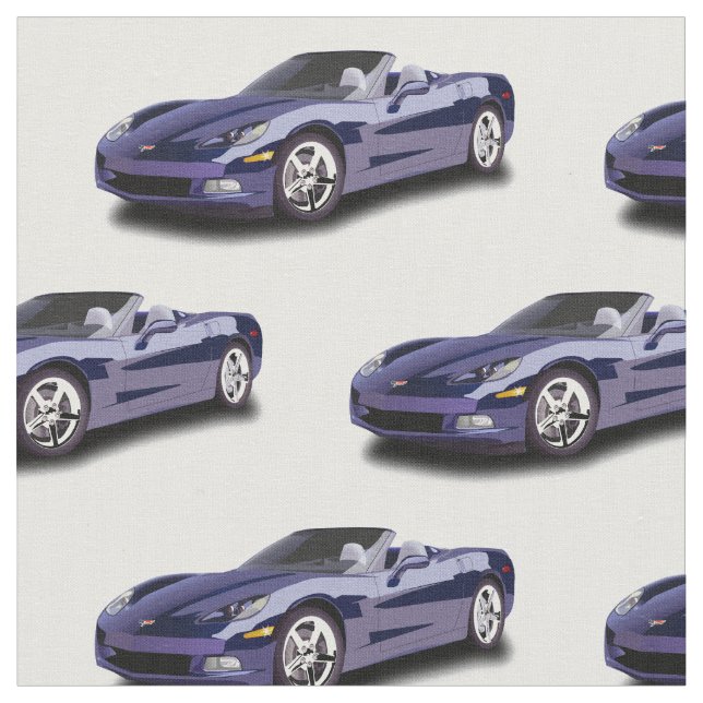 Tecido do Convertible de Corveta (Detalhe)