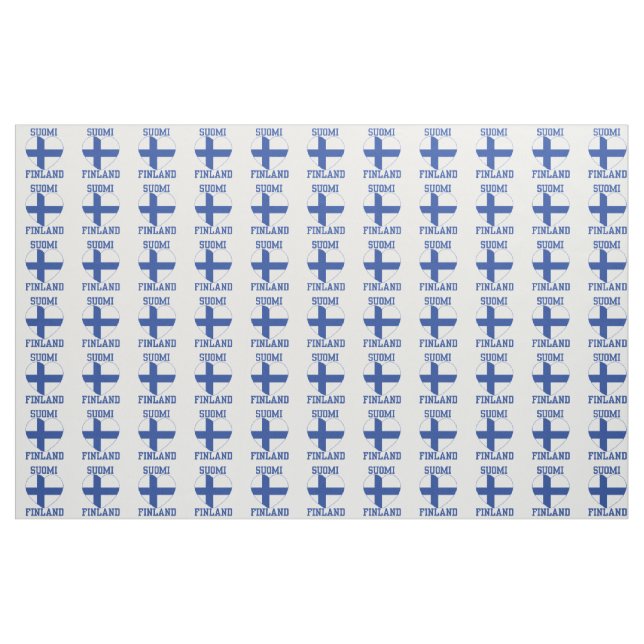 Tecido do costume de SUOMI FINLANDIA (Jarda)