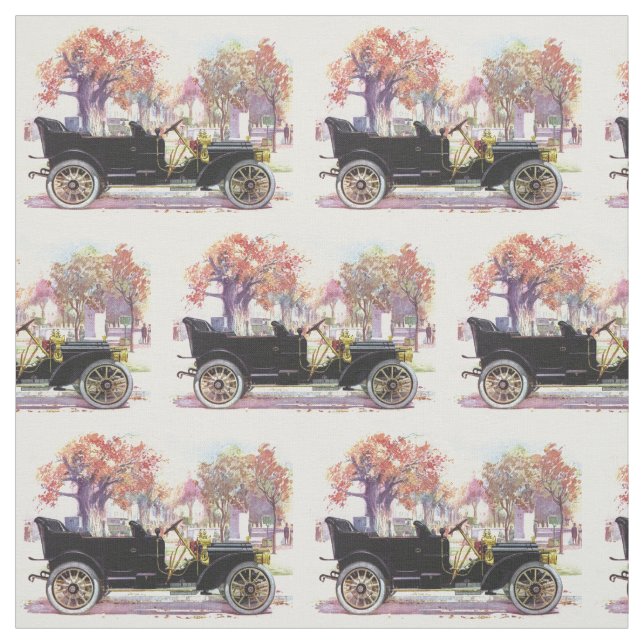 Tecido do costume do carro vintage (Modelo)