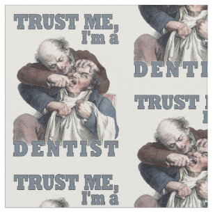 Tecido do costume do humor do DENTISTA