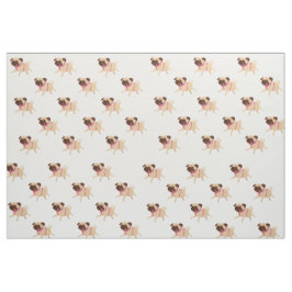Tecido do costume do Pug