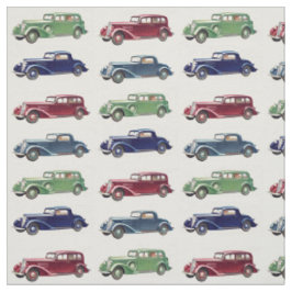 Tecido do costume dos carros vintage