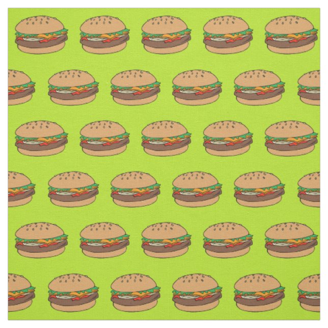 tecido do design do Hamburger (Modelo)