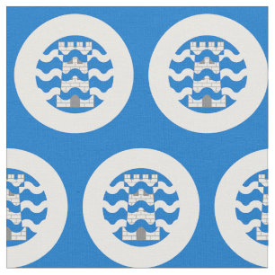 Tecido do Emblema da População do SCA da Fortaleza