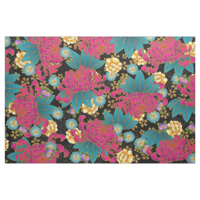 Tecido do estilo kimono impressão japonês de taman (Jarda)