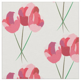 Tecido do gráfico da tulipa