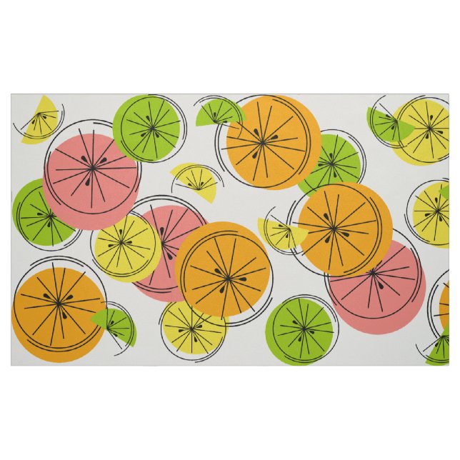 Tecido do Grupo Citrus (Fat Quarter)