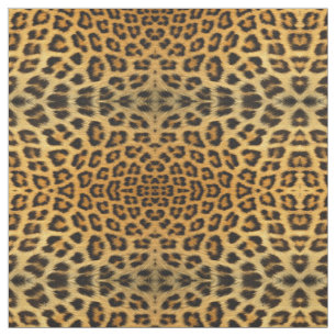 Tecido do impressão do leopardo
