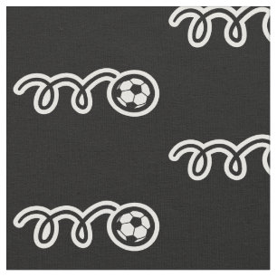 Tecido do padrão da bola de futebol   Esporte imp