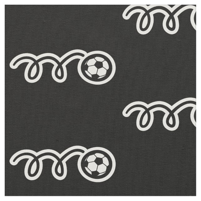 Tecido do padrão da bola de futebol | Esporte impr (Detalhe)
