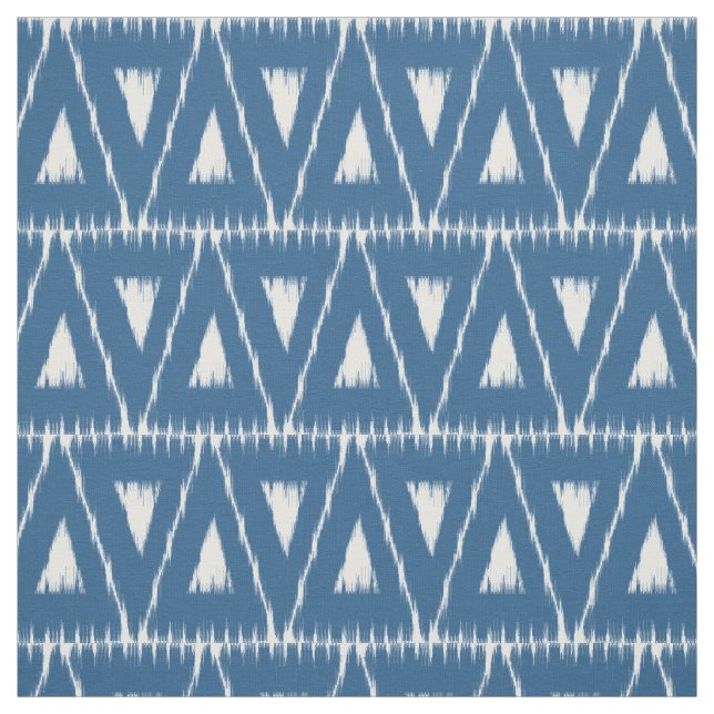 Tecido do padrão Ikat Triangles (Modelo)