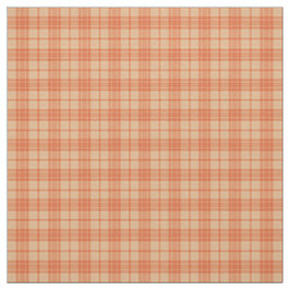 Tecido do Padrão Laranja Claro do Tartan