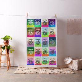 Tecido do palhaço do Mah Jongg