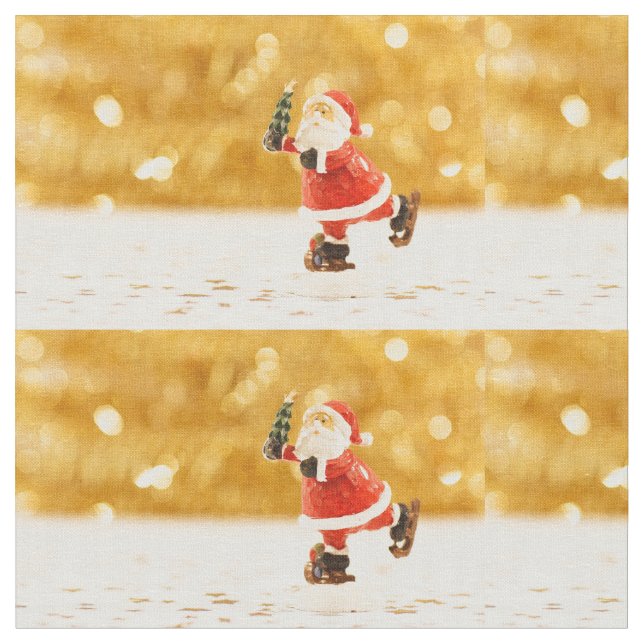 Tecido do Papai Noel! (Detalhe)