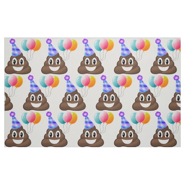Tecido do partido do tombadilho do aniversário de (Fat Quarter)