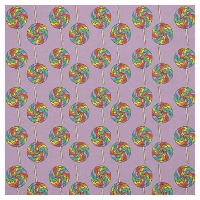 Tecido do Rainbow Lollipops (Modelo)