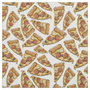 Tecido do teste padrão da pizza