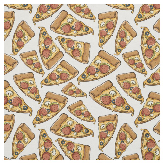 Tecido do teste padrão da pizza (Modelo)