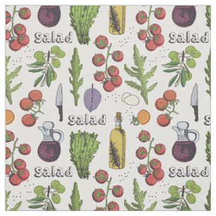Tecido do teste padrão da salada