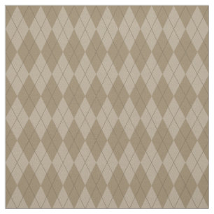 Tecido do teste padrão de Brown Argyle