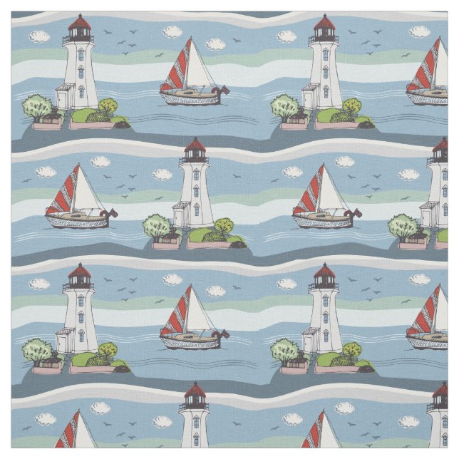 Tecido do teste padrão do oceano (Modelo)