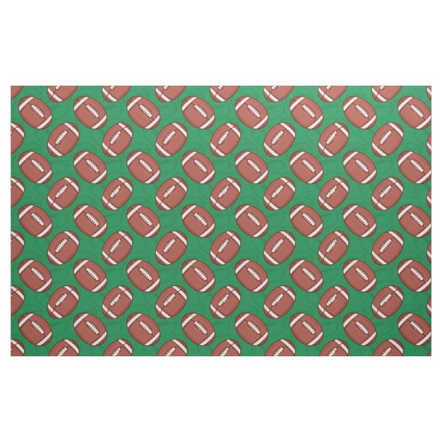 Tecido do teste padrão do rugby/futebol (Fat Quarter)