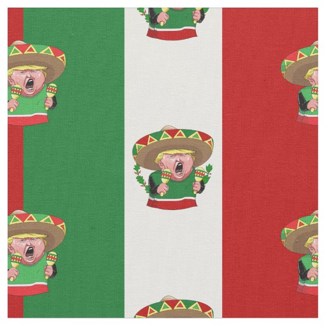 tecido doald trump mexicano (Detalhe)