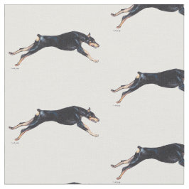 Tecido Doberman Pinscher de Arte Canina