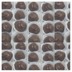 Tecido Doces de chocolate