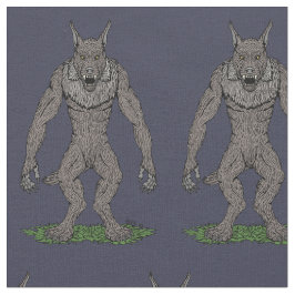 Tecido Dogman Cryptid ou Werewolf