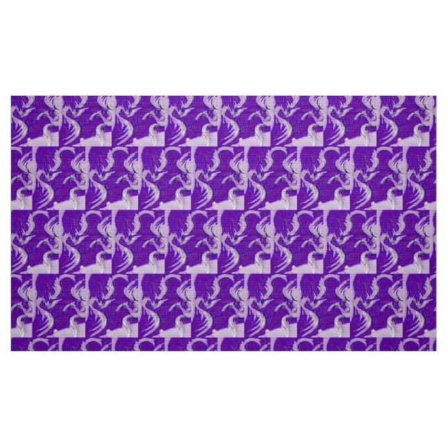 Tecido Dois Dragões, três sóis (Fat Quarter)