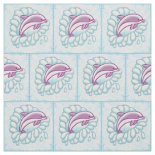 Tecido Dolphin Splash
