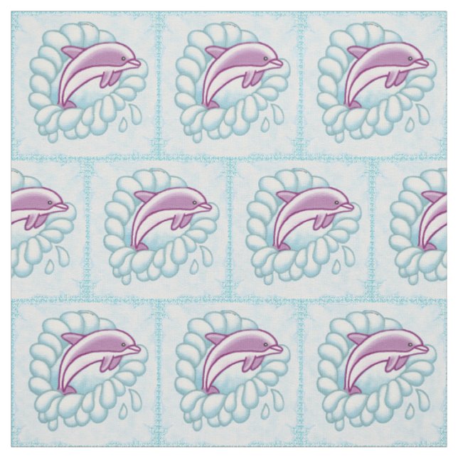 Tecido Dolphin Splash (Amostra)
