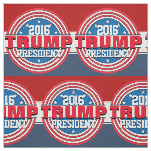 Tecido Donald Trump Presidente 2016