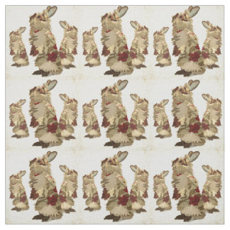 Tecido dos coelhos do angora