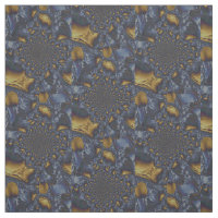 Dourado e Silver Blue Molten Metal