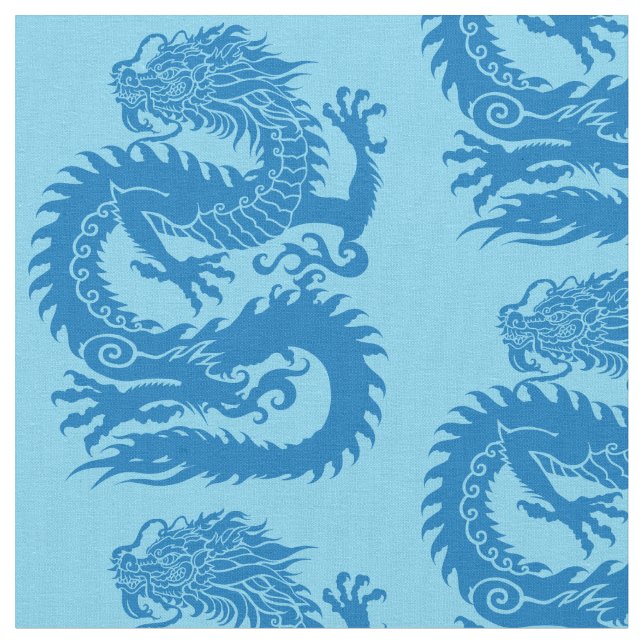 Tecido Dragão chinês tradicional (Detalhe)
