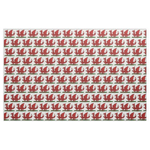Tecido Dragão Vermelho do País de Gales