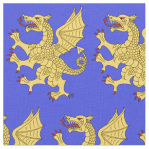 Tecido Dragon Rampant Ou