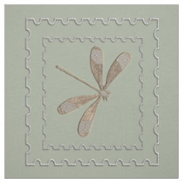 Tecido Dragonfly Dourada