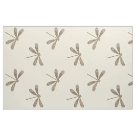 Tecido Dragonfly Dourada leve