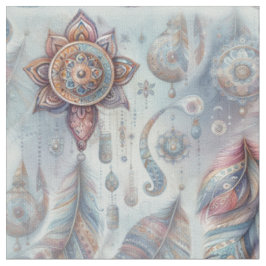 Tecido Dreamcatcher num tema boêmico