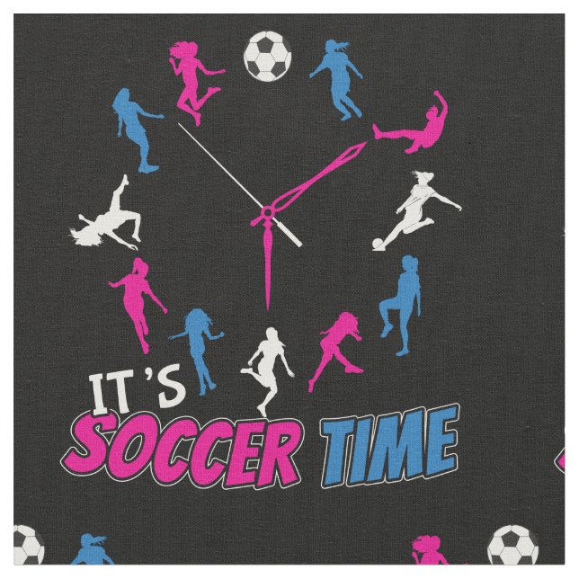 Tecido É a citação das garotas do Soccer Time (Detalhe)