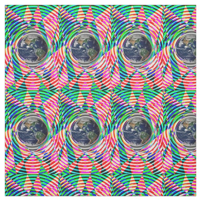 Tecido Earth Vibes de Kenneth Yoncich (Modelo)