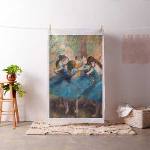 Tecido Edgar Degas - Dançarinos em azul